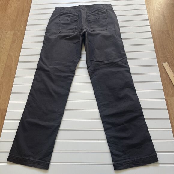 Eddie Bauer Women's Pants Size 4 Gray  Mid Rise Relaxed Fit - Picture 8 of 14